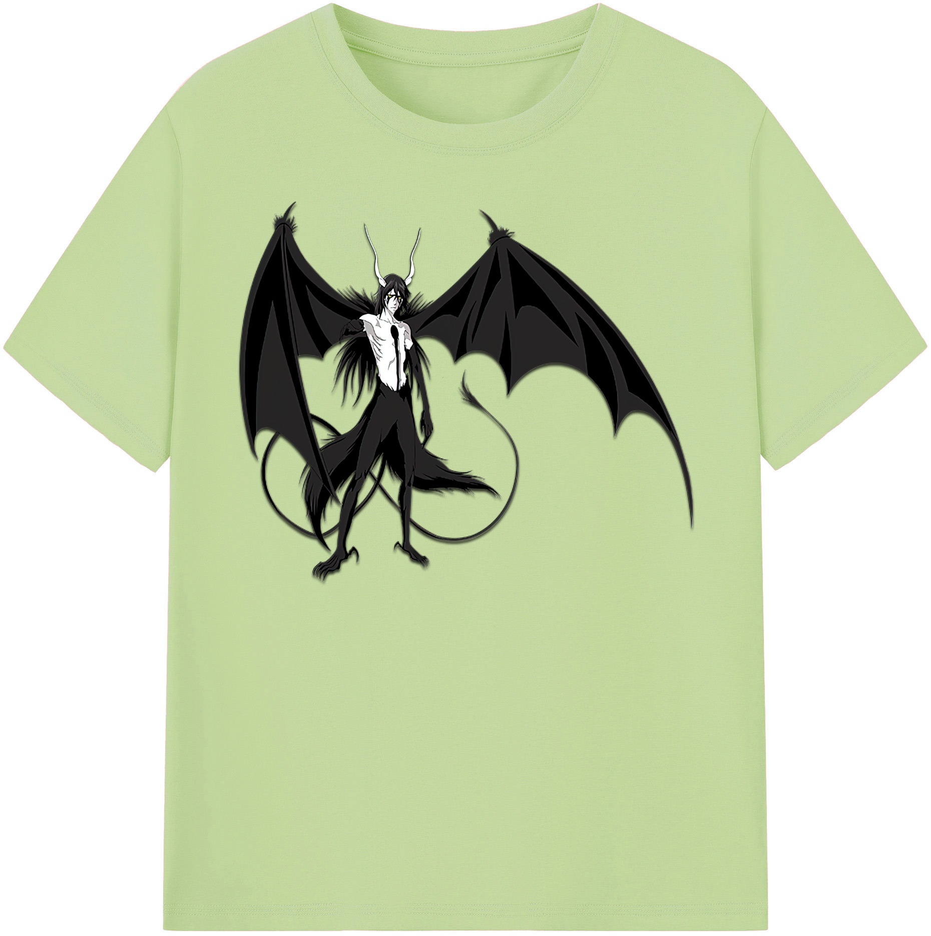 （画像用） ブリーチ ウルキオラ·シファー BLEACH Ulquiorra cifer 綿100％半袖Tシャツ（フロントプリント）
